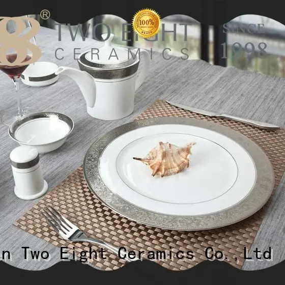 Two Eight durable finest porcelain dinnerware fresh for kitchen 1