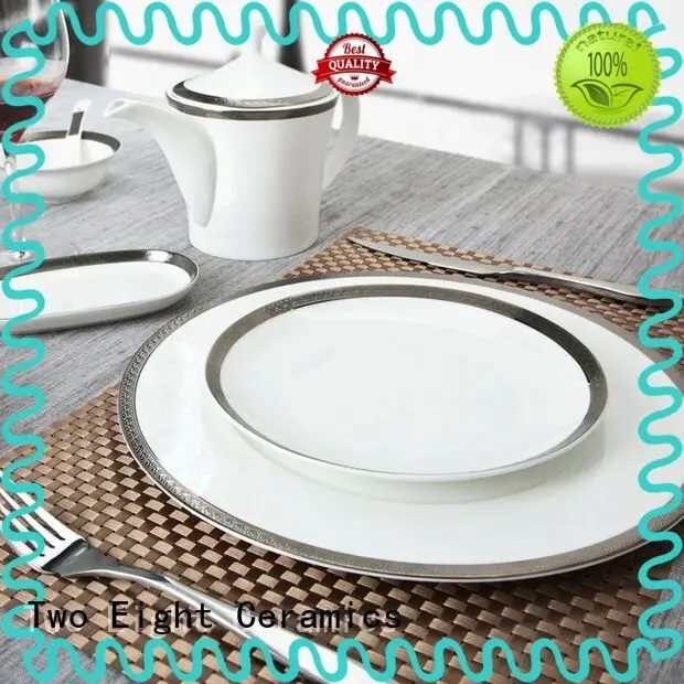 Two Eight fresh custom restaurant dinnerware wholesale for dinner 1