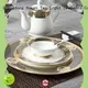 Two Eight color custom restaurant dinnerware wholesale for bistro 1