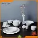 casual white porcelain dish set series for restaurant 1