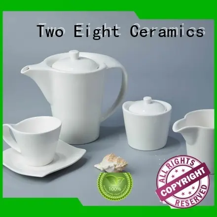 french style white porcelain china dinnerware German style for dinning room Two Eight 1