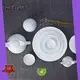 rim cheap white dinnerware Italian style for bistro Two Eight 1