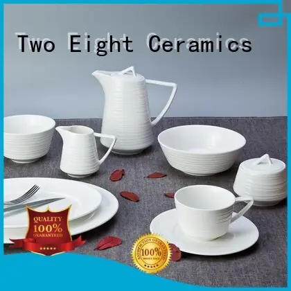 white plate set bulk for hotel Two Eight 1