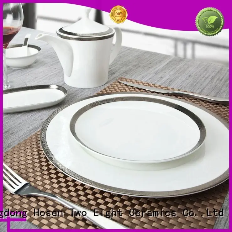 Two Eight royalty Fine china dinnerware set wholesale for bistro 1