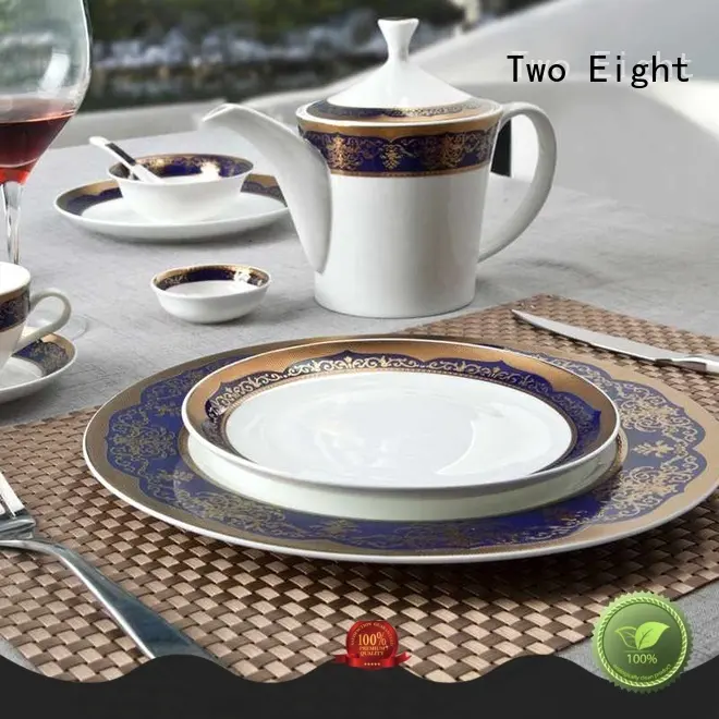 fine white china dinnerware modern for bistro Two Eight 1