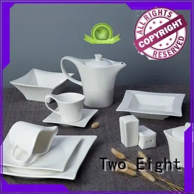 rim white dinner sets series for dinning room Two Eight 1