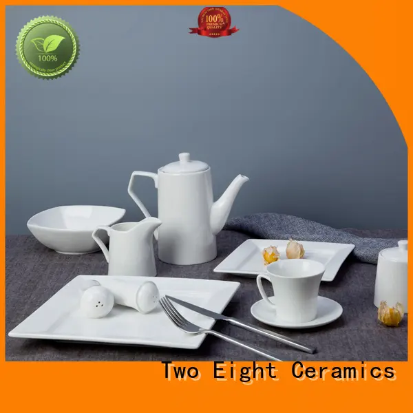 rim white plate set series for home 1