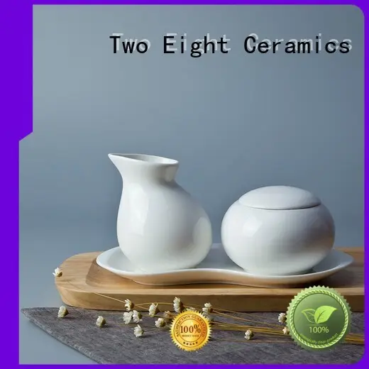 fashion porcelain tea cup with lid flower for kitchen Two Eight 1