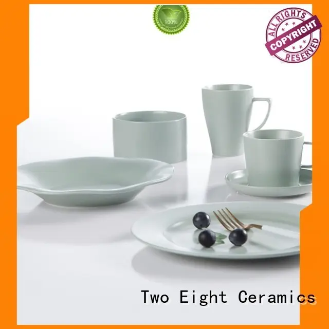 porcelain coffee set decal for bistro Two Eight 1
