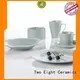porcelain coffee set decal for bistro Two Eight 1