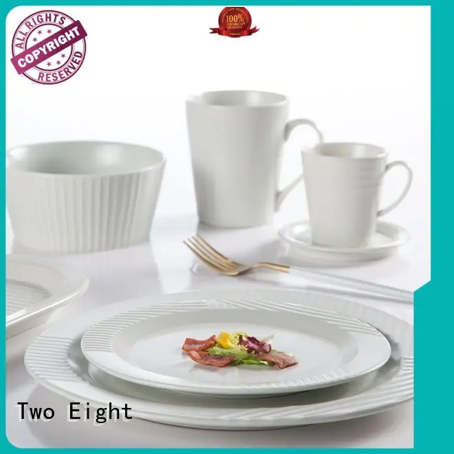 smooth french porcelain dinnerware series for dinner 1