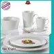 smooth french porcelain dinnerware series for dinner 1