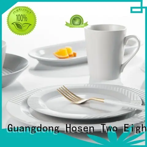 Two Eight elegant porcelain plate set series for kitchen 1
