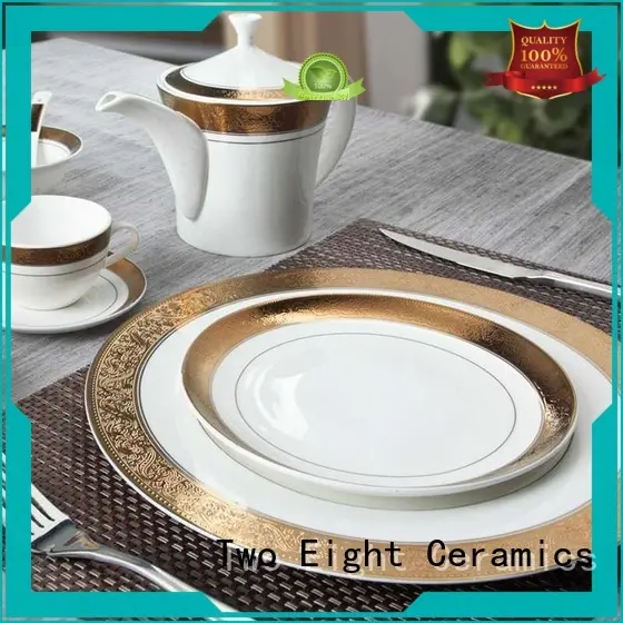 mixed quality china dinnerware supplier for hotel Two Eight 1