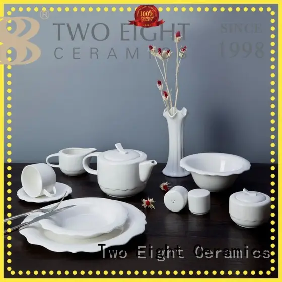 modern porcelain dinnerware sets french style for dinner Two Eight 1