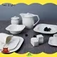Italian style white porcelain dish set from China for dinning room Two Eight 1