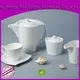 Two Eight simply white dinnerware sets for 12 rim for restaurant 1