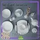 Two Eight round white porcelain dish set directly sale for home 1