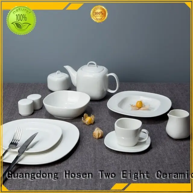 Two Eight glaze modern restaurant crockery bulk for hotel 1