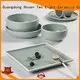 Two Eight colored restaurant porcelain dinnerware customized for hotel 1