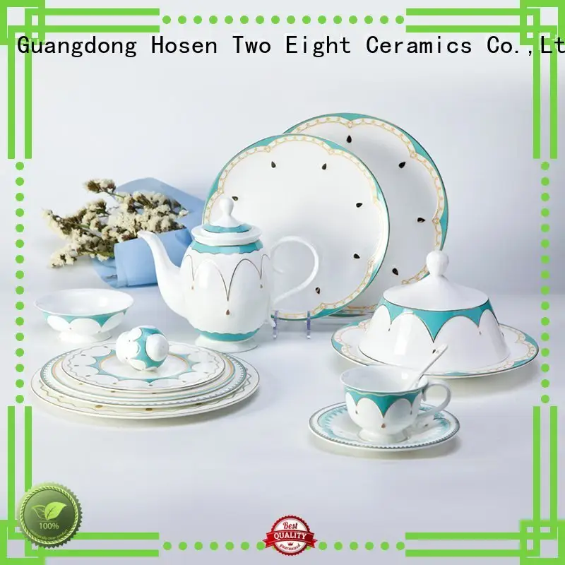 Two Eight tableware fine bone china dinnerware wholesale for bistro 1