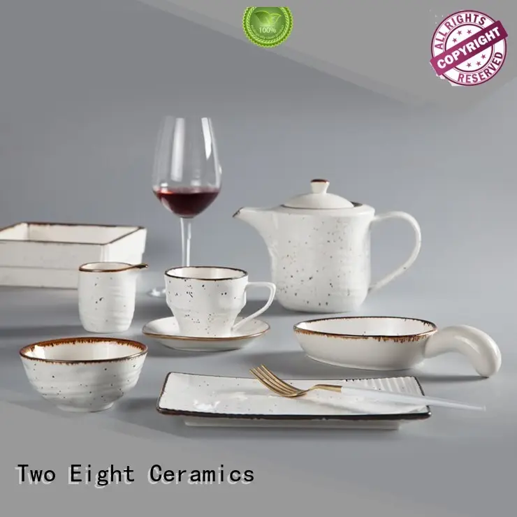 pink french porcelain dinnerware sets customized for dinning room Two Eight 1