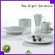 Two Eight elegant chinese porcelain dinnerware sets round for bistro 1