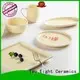 Two Eight yellow high quality porcelain dinnerware from China for bistro 1