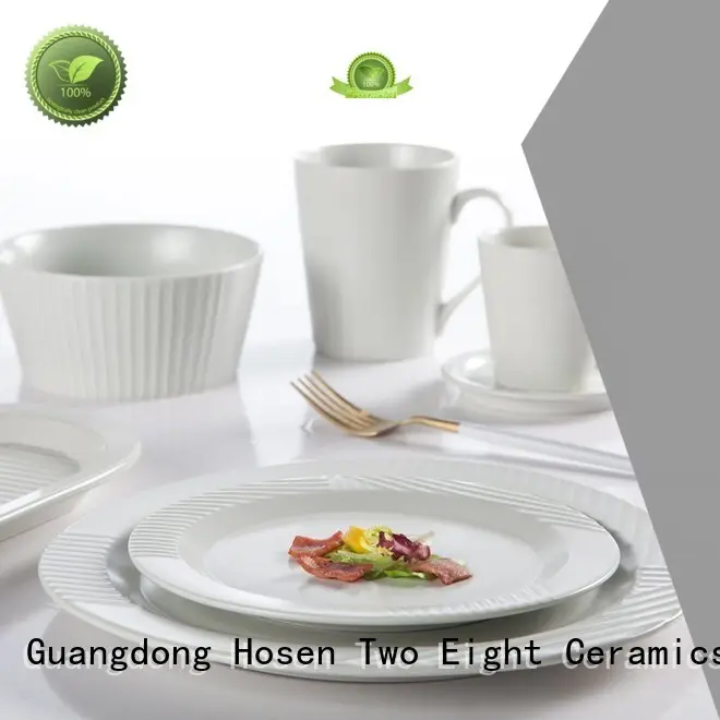 Two Eight brown unbreakable restaurant plates from China for home 1