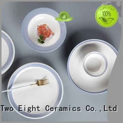 fresh restaurant style dinner plates directly sale for restaurant Two Eight 1