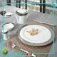 Two Eight round Fine china dinnerware set personalized for hotel 1