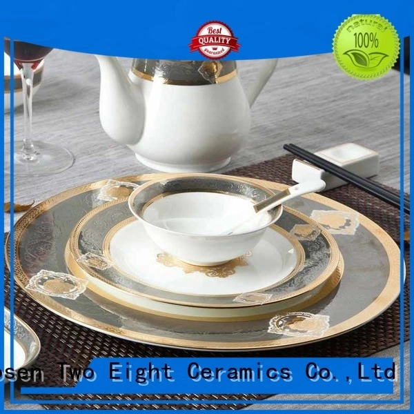 casual fine bone china dinnerware porcelain personalized for hotel 1