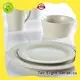 Two Eight square restaurant supply dinnerware sets from China for restaurant 1