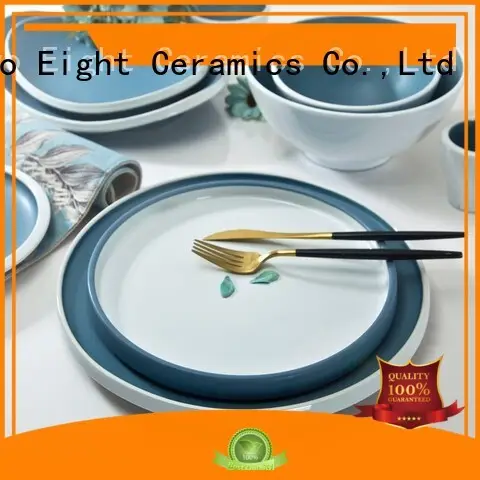 Two Eight navy restaurant dinner plates manufacturer for bistro 1