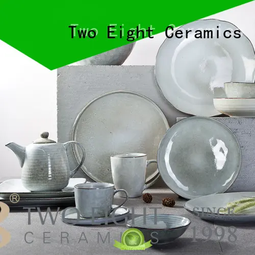 Two Eight contemporary best french porcelain dinnerware from China for dinner 1