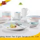 Two Eight smoothly hotel dinner plates from China for kitchen 1