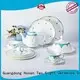 Two Eight decal fine china tea sets factory price for restaurant 1