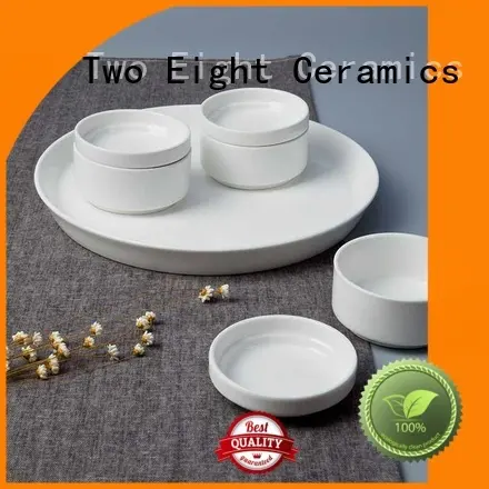 Two Eight modern bone china tea set Vietnamese for bistro 1