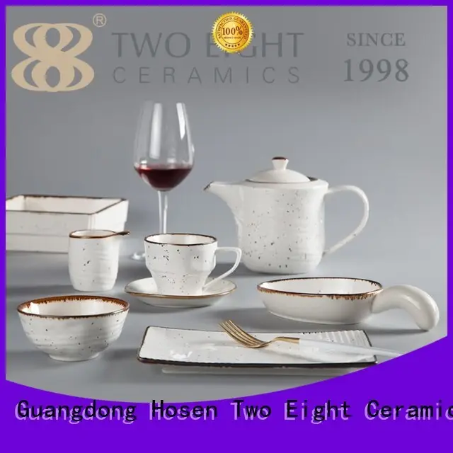 Two Eight vintage porcelain dinner set price German style for hotel 1