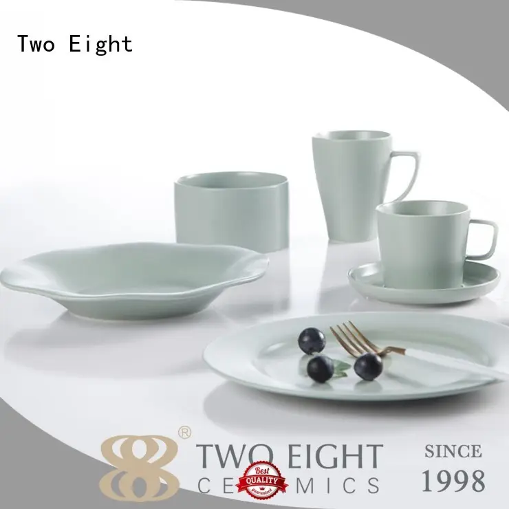 jade high quality porcelain dinnerware from China for dinning room Two Eight 1