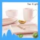 Two Eight classic hotel dinner plates customized for restaurant 1
