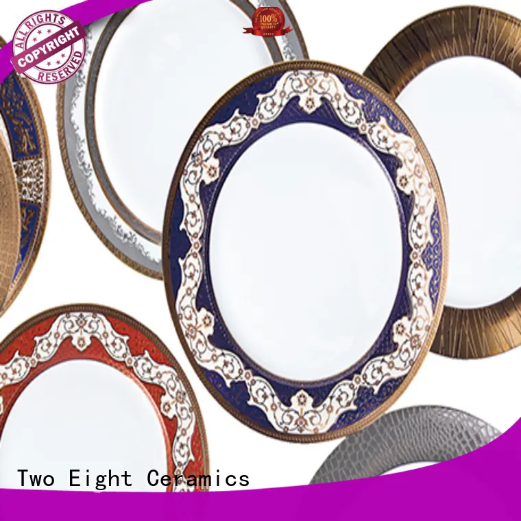 Two Eight royalty high quality porcelain dinnerware Italian for teahouse 1