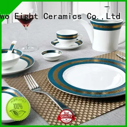 dark fine china dinnerware supplier for restaurant Two Eight 1