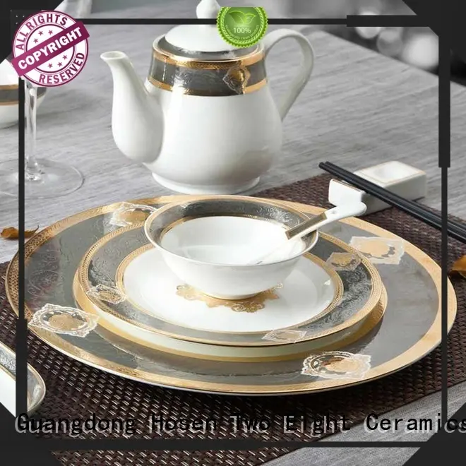 Two Eight classic fine porcelain dinnerware td11 for restaurant 1