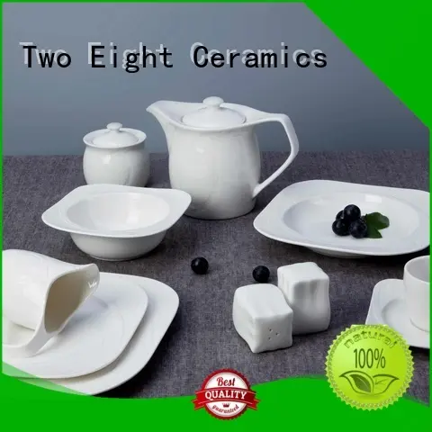 stock best porcelain dinnerware in the world customized for dinning room Two Eight 1