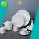 Two Eight contemporary white porcelain tableware french style for restaurant 1