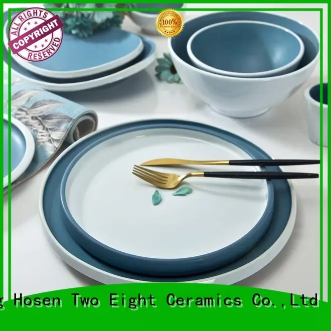 Two Eight jade french porcelain dinnerware sets from China for dinning room 1
