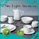 ivory unbreakable restaurant plates Italian style customized for bistro 1