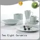 Two Eight durable commercial restaurant plates from China for kitchen 1