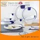 Two Eight mixed restaurant grade plates from China for hotel 1